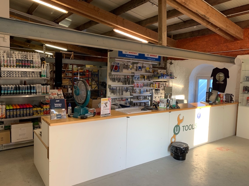 Passage du hangar au magasin fin 2019